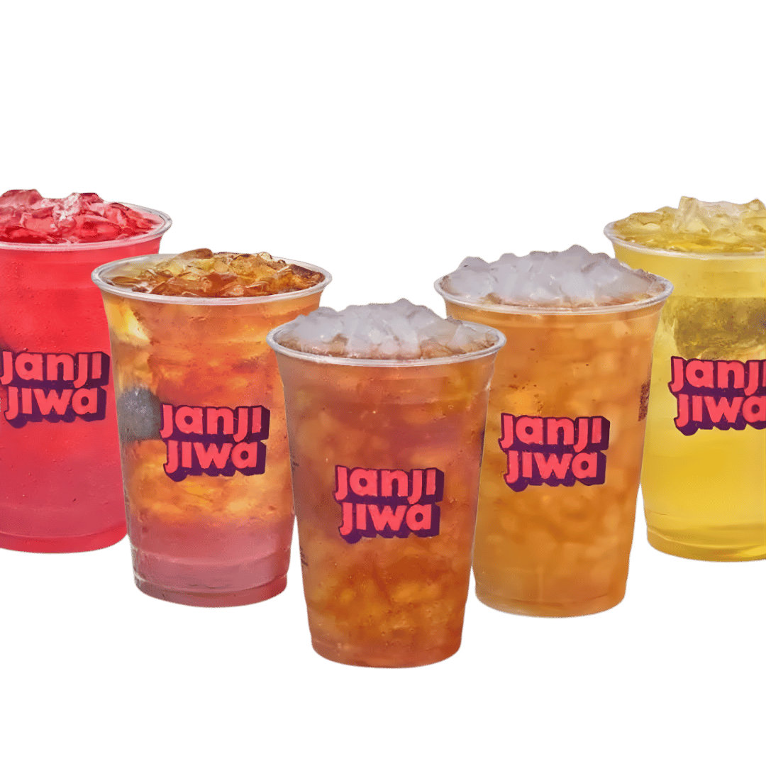 Peach Tea with Coco Jelly
